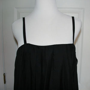 ELM DESIGN BLACK BALLOON SILK DRESS SIZE 3